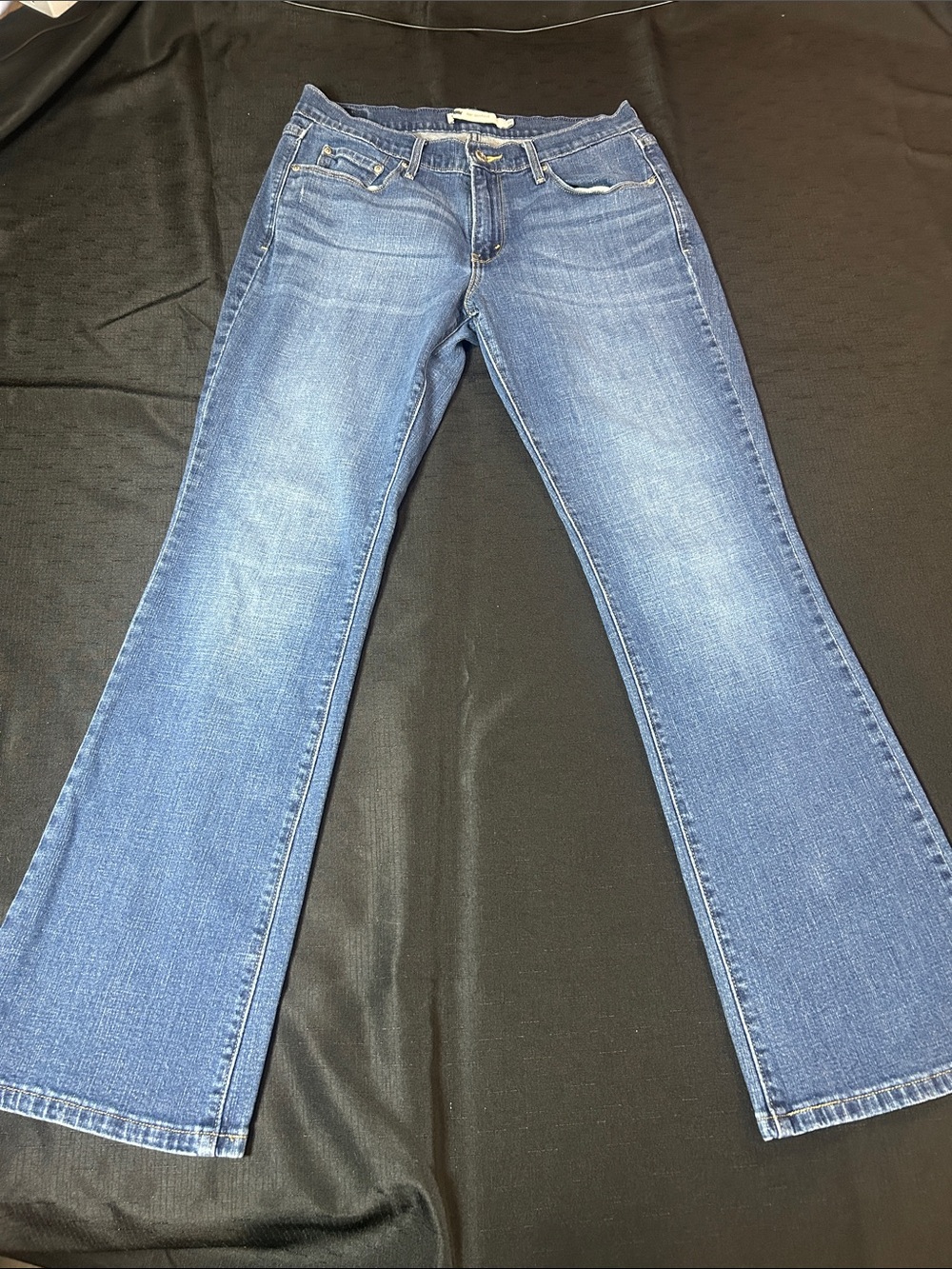 Levi's Blue Flare Jeans - Mid Wash